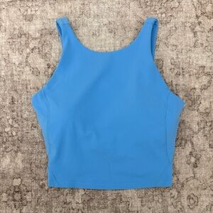NWOT Lululemon Align High-Neck Tank Top Light Support - Dolphin Blue
